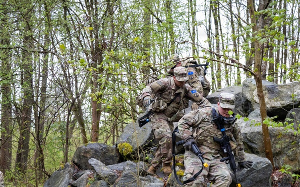 7th MSC Soldiers Compete in Best Squad Competition