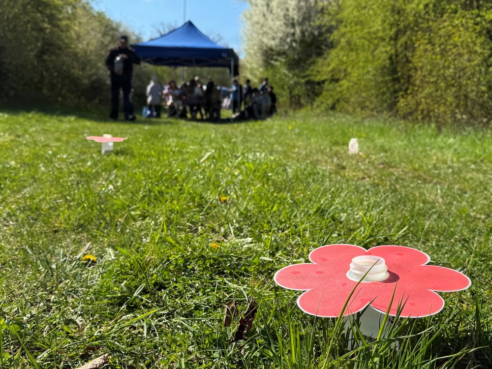 Nature informational day at Soldiers Lake for German and American Students