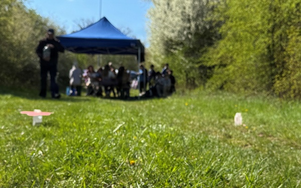 Nature informational day at Soldiers Lake for German and American Students