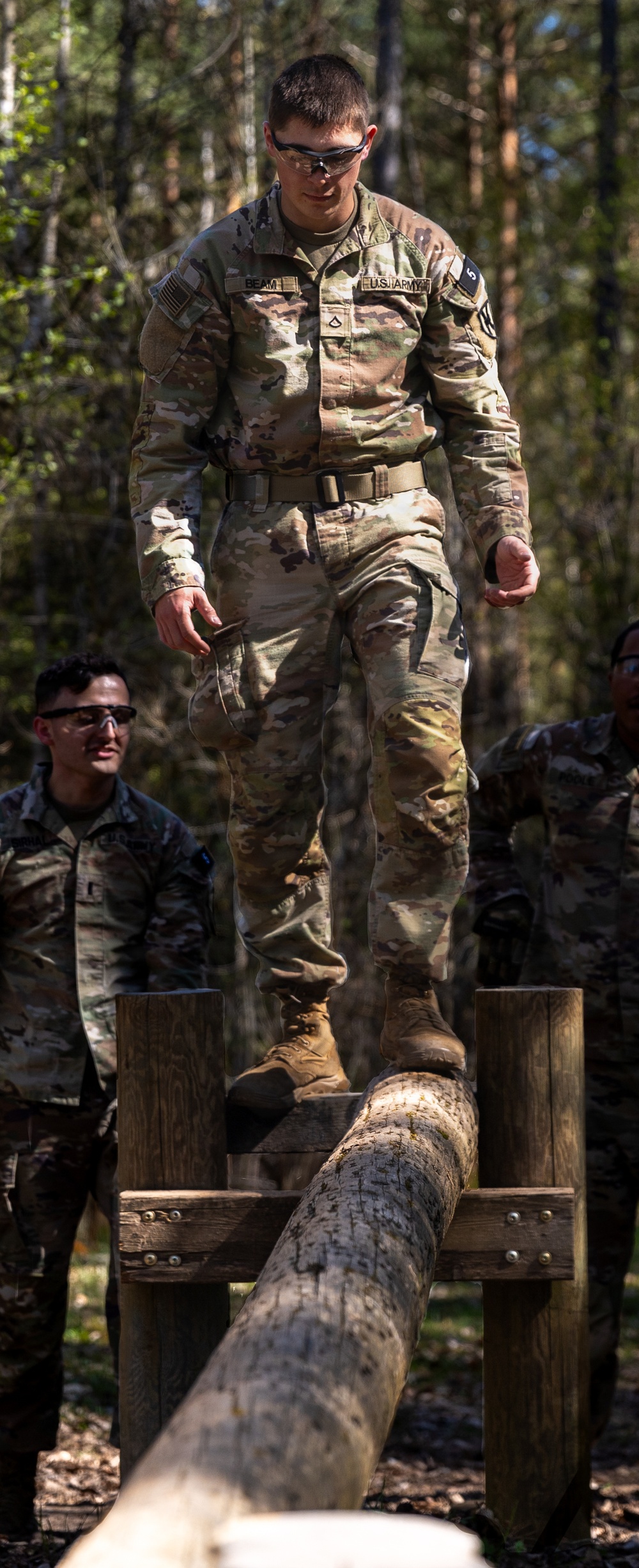 21st Theater Sustainment Command Best Squad Competition 2026 Obstacle Course