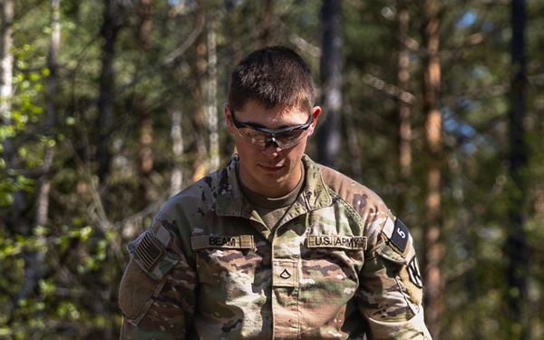 21st Theater Sustainment Command Best Squad Competition 2026 Obstacle Course