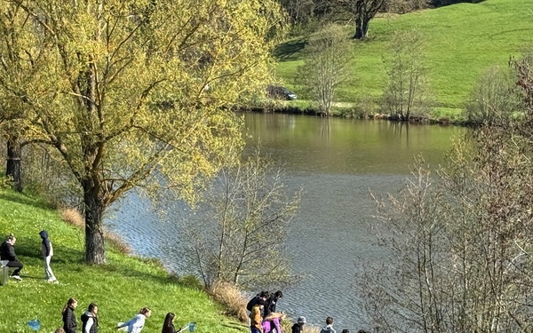 Nature informational day at Soldiers Lake for German and American Students