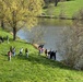 Nature informational day at Soldiers Lake for German and American Students
