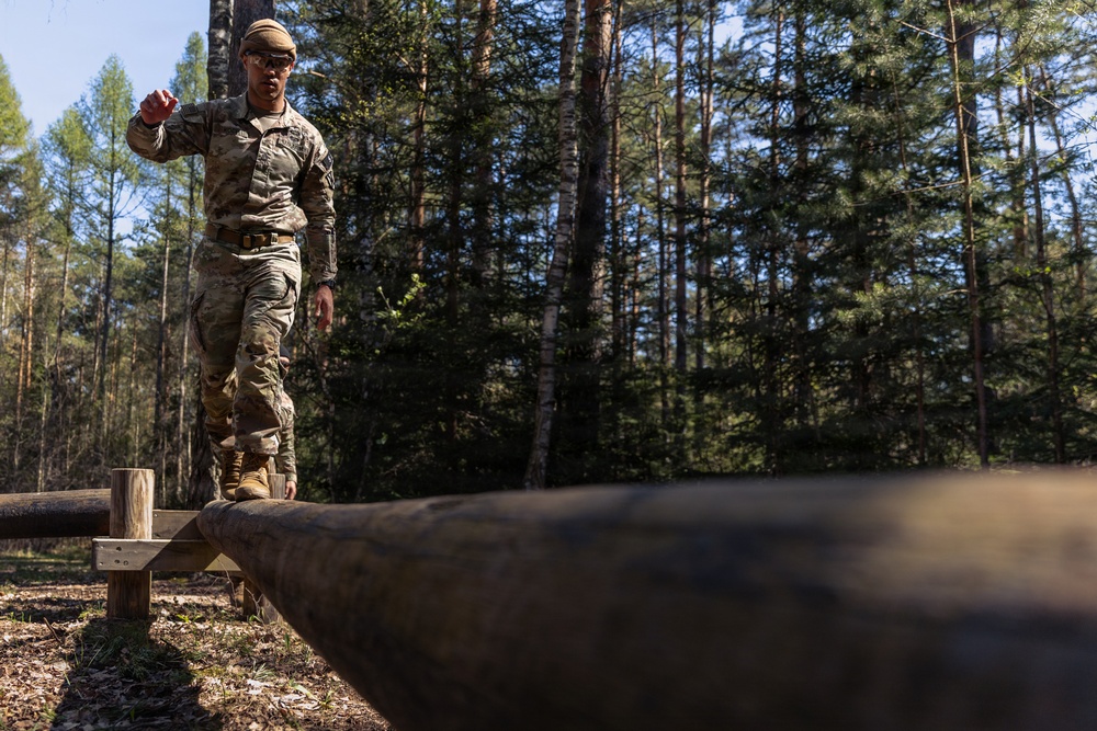 21st Theater Sustainment Command Best Squad Competition 2026 Obstacle Course