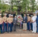 Wreath Laying at the Woodlands Monument