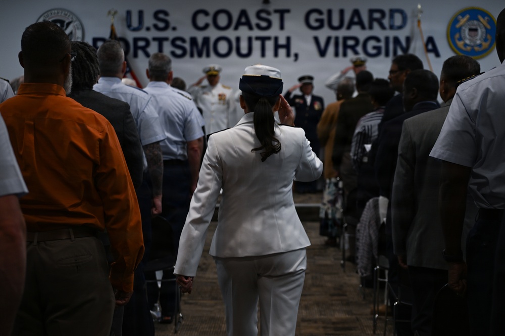 Coast Guard East District holds change of command ceremony