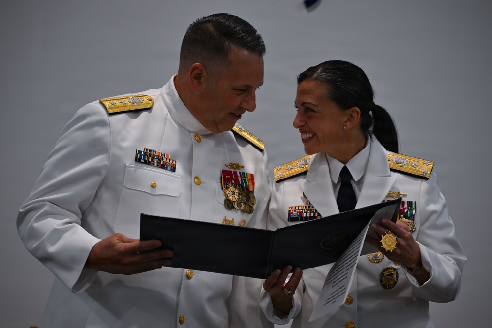 Coast Guard East District holds change of command ceremony