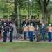 Wreath Laying at the Woodlands Monument