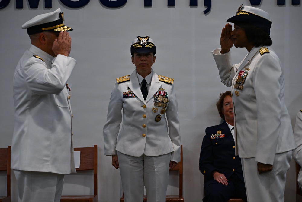 Coast Guard East District holds change of command ceremony