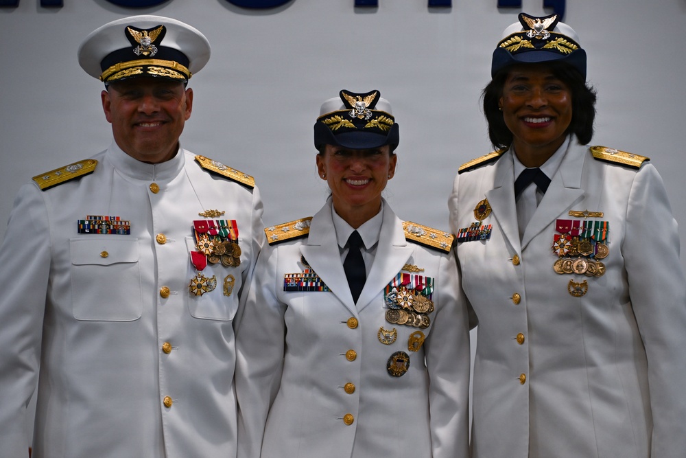 Coast Guard East District holds change of command ceremony