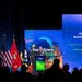 The Commandant, Gen. Eric M. Smith speaks at the Sea, Air, and Space Exposition