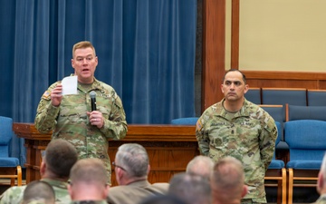 MSCoE and Fort Leonard Wood command team addresses continued transformation at town hall