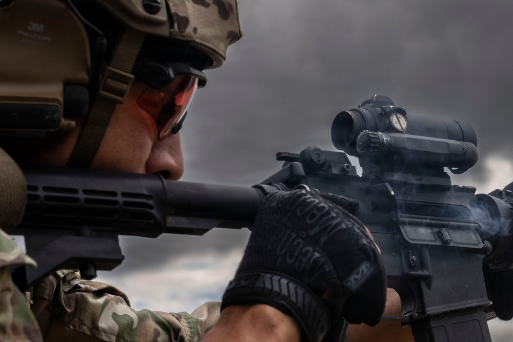 TACP Airmen go through Weapons Training and Qualifications