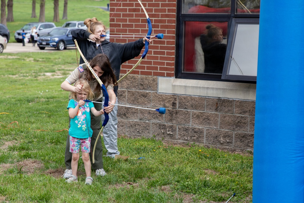 Missouri National Guard celebrates military children during family day event