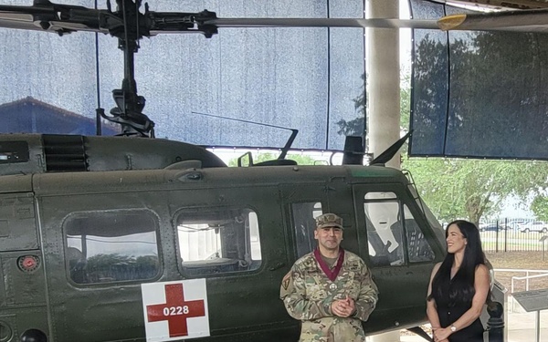 Army Reserve Maj. Carlos Ramirez-Barrios Inducted into the Order of Military Medical Merit