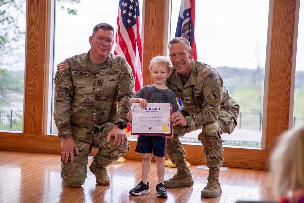 Missouri National Guard celebrates military children during family day event