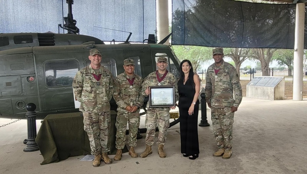 Army Reserve Maj. Carlos Ramirez-Barrios Inducted into the Order of Military Medical Merit