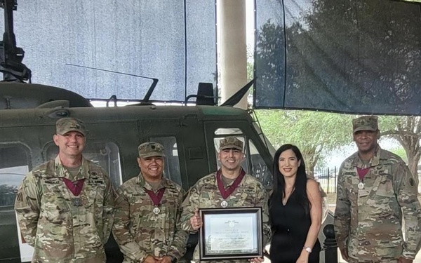 Army Reserve Maj. Carlos Ramirez-Barrios Inducted into the Order of Military Medical Merit