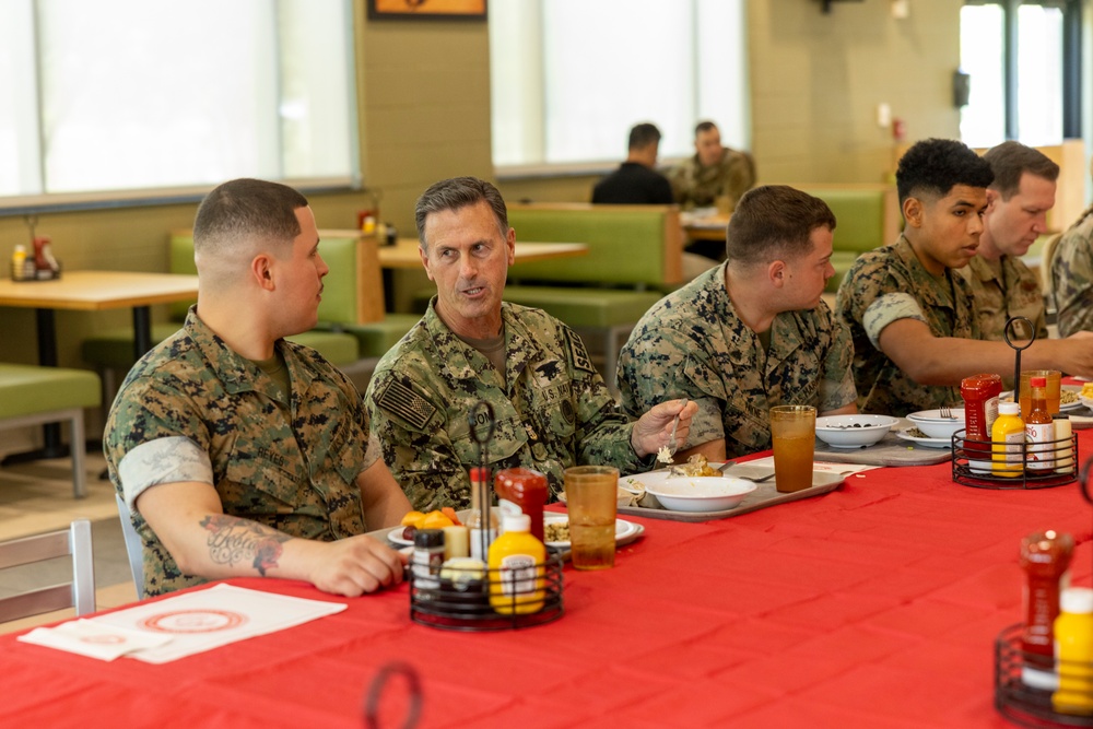 22nd CJCS Visits MCB Camp Lejeune and MCAS New River