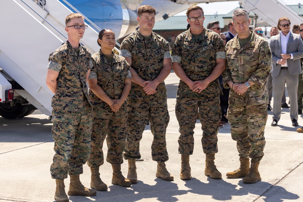 22nd CJCS Visits MCB Camp Lejeune and MCAS New River