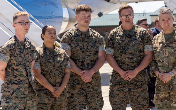 22nd CJCS Visits MCB Camp Lejeune and MCAS New River