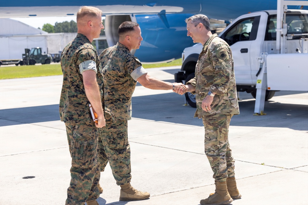 22nd CJCS Visits MCB Camp Lejeune and MCAS New River