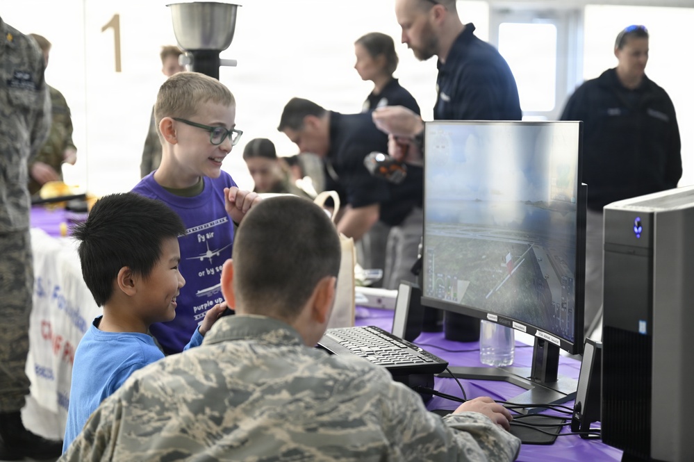 Wings and Waves Month of the Military Child Celebration