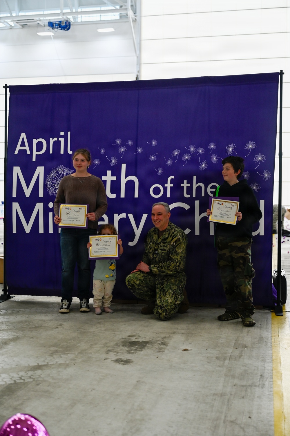 Wings and Waves Month of the Military Child Celebration