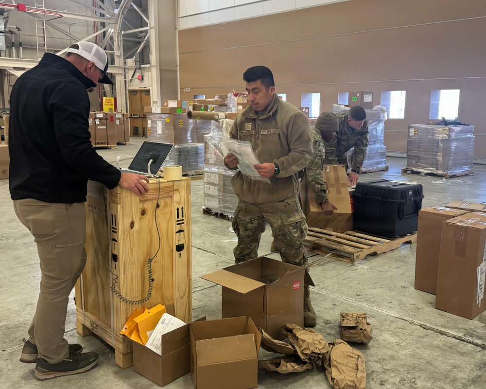 104th Fighter Wing recieves conversion equipment