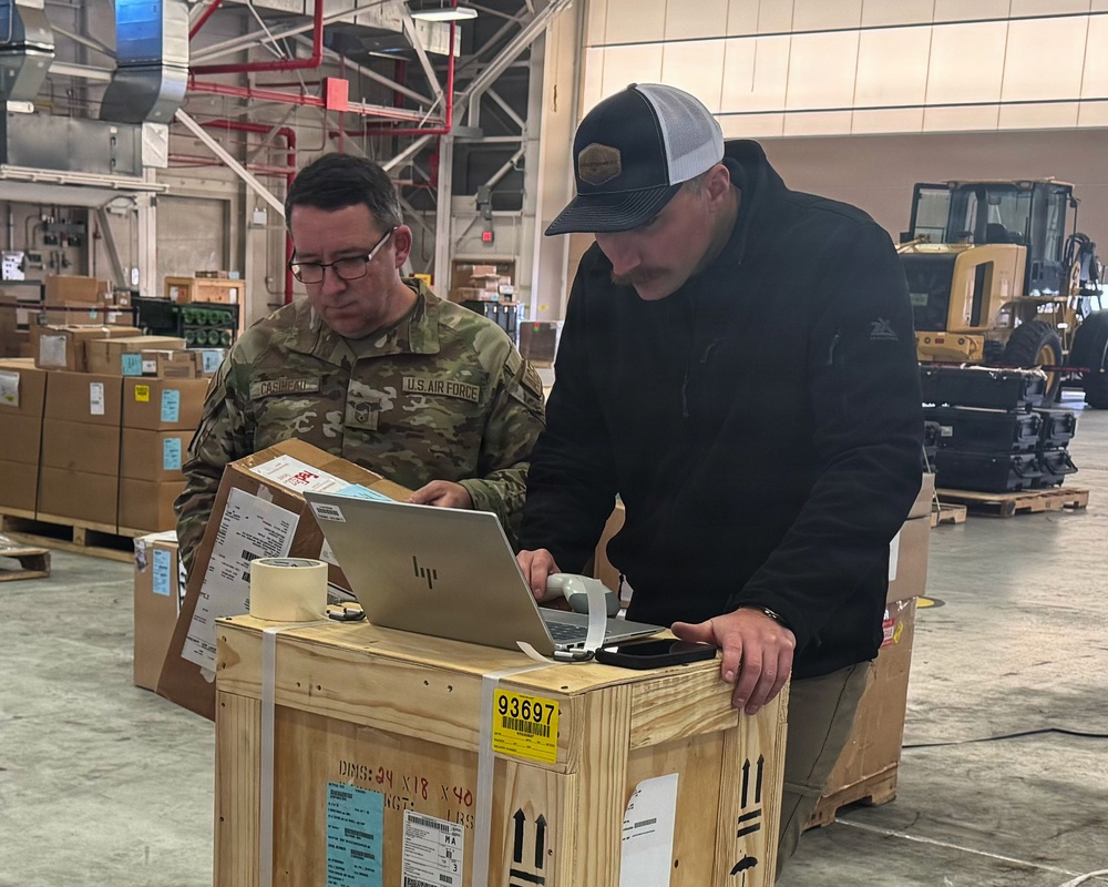 104th Fighter Wing recieves conversion equipment