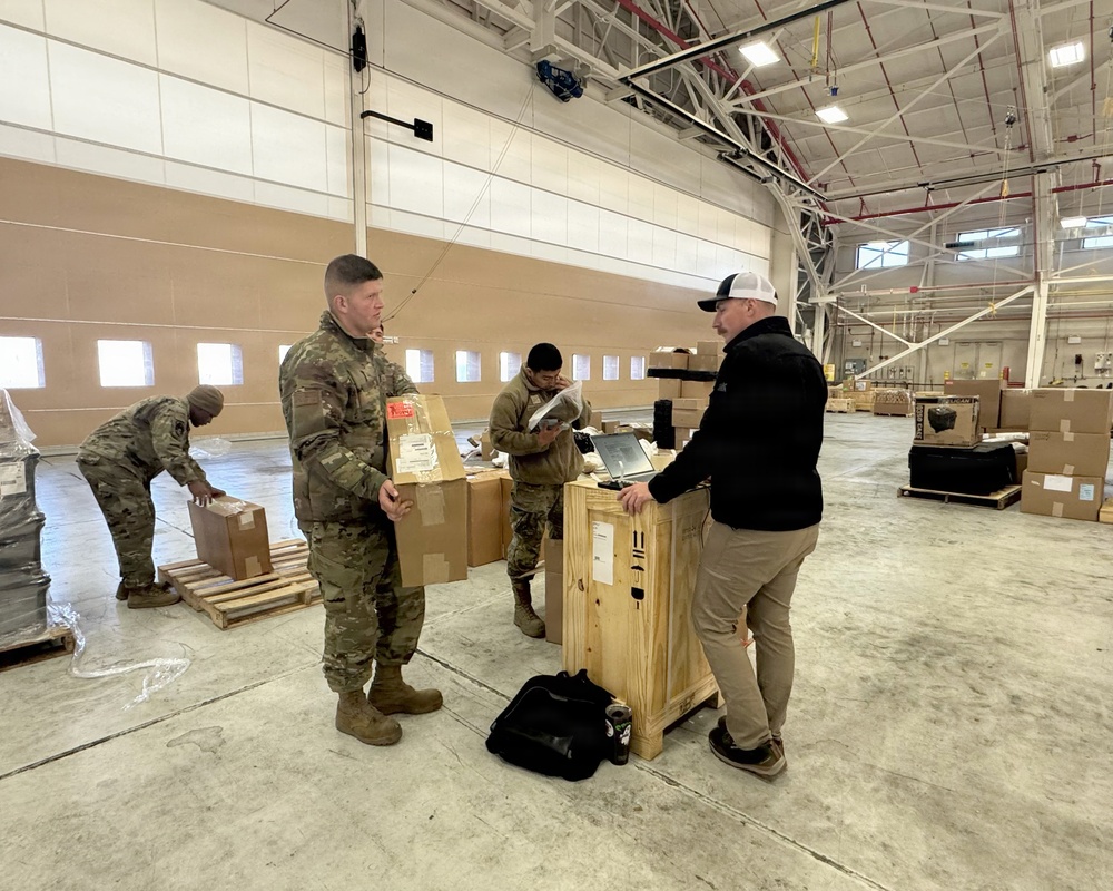 104th Fighter Wing recieves conversion equipment