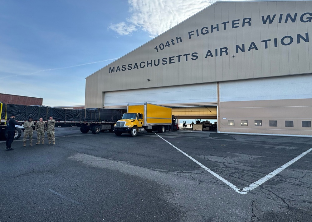 104th Fighter Wing recieves conversion equipment