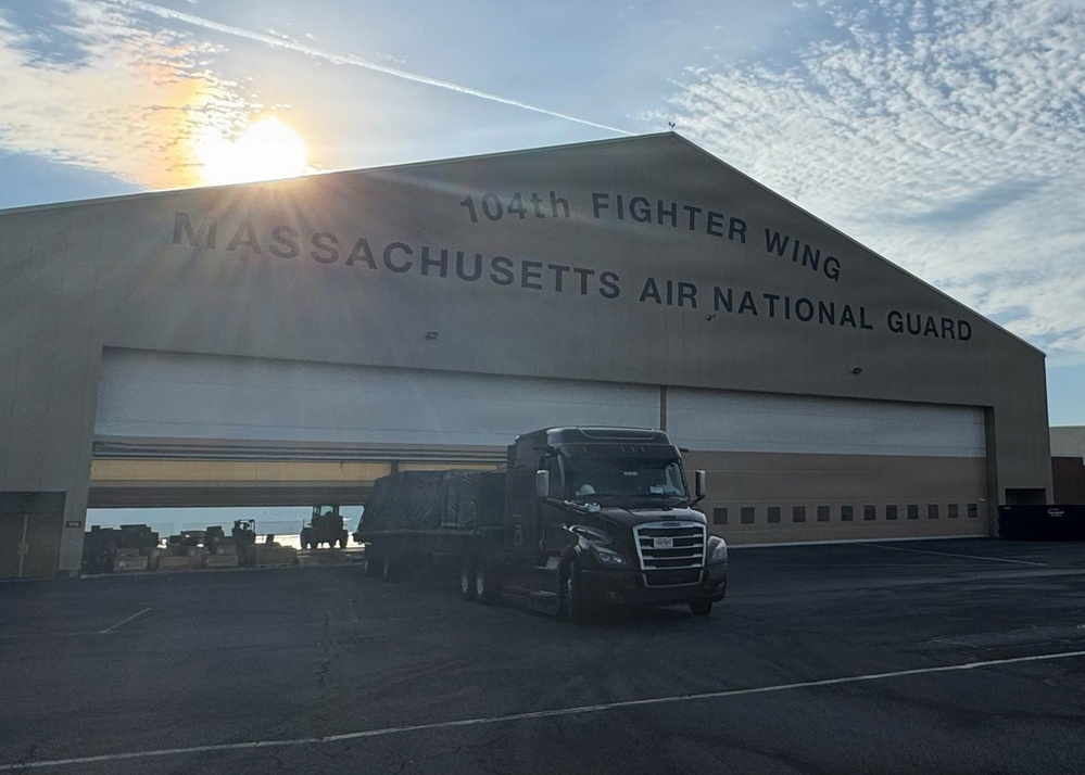 104th Fighter Wing recieves conversion equipment