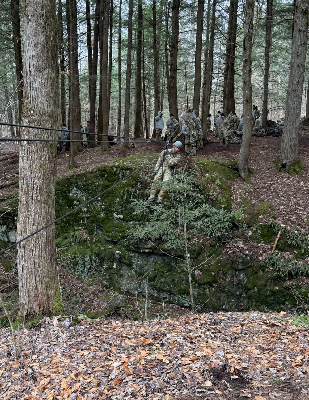 Airmen learn more than mountaineering at Army Mountain Warfare School