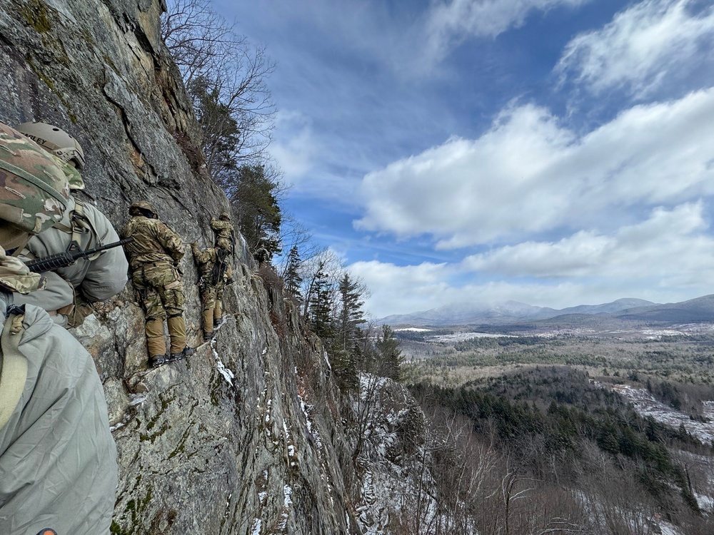 Airmen learn more than mountaineering at Army Mountain Warfare School
