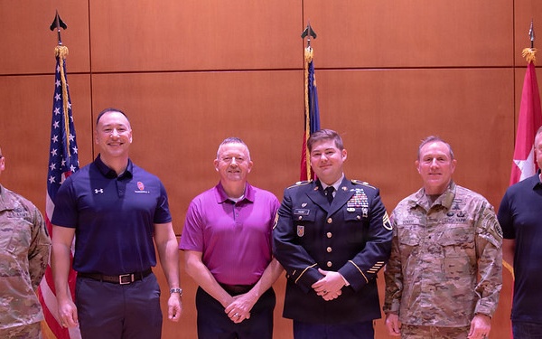 N.C. National Guardsman Receives the Purple Heart