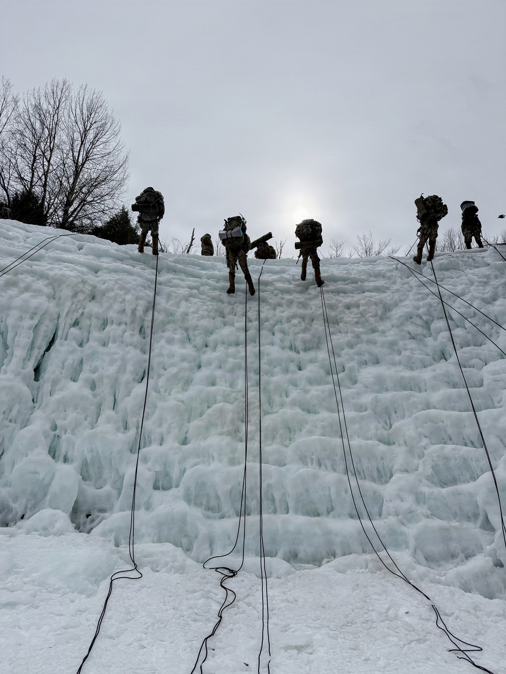 Airmen learn more than mountaineering at Army Mountain Warfare School