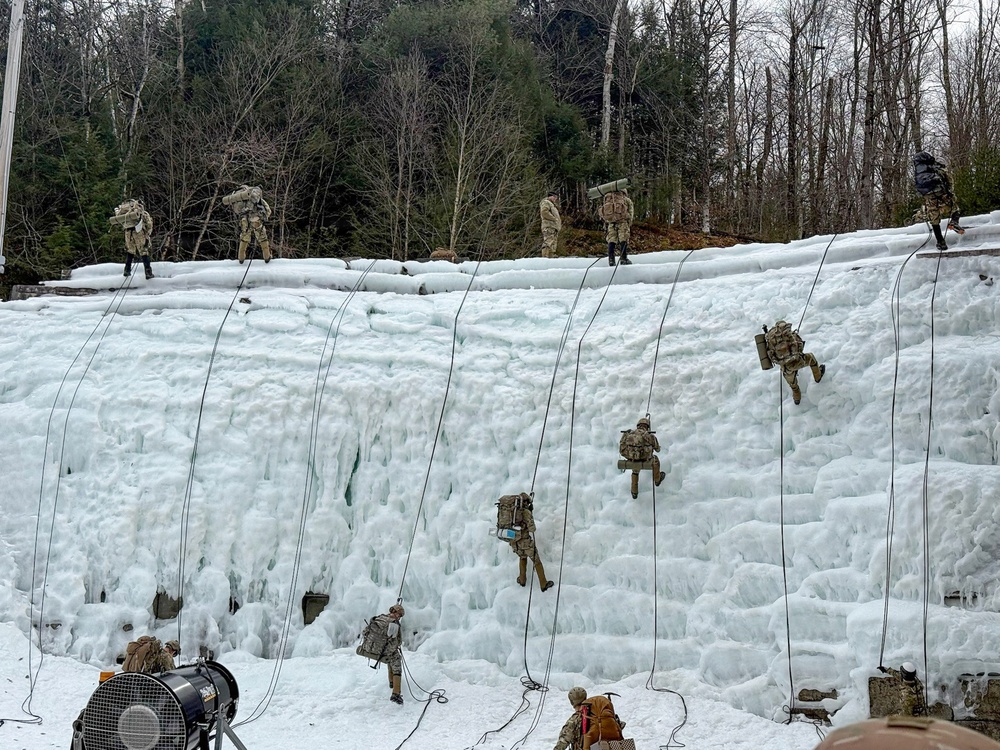 Airmen learn more than mountaineering at Army Mountain Warfare School