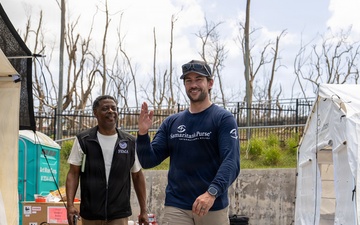 Samaritan's Purse Field Hospital Set Up in Saipan