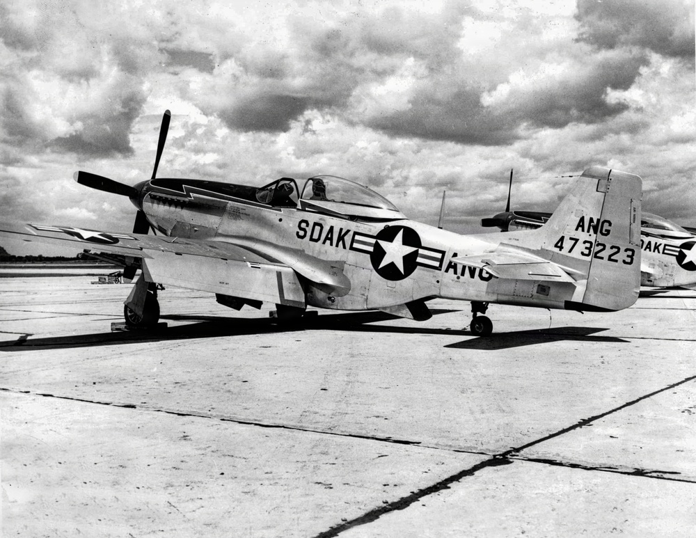 South Dakota Air National Guard F-51 Mustang, 175th Fighter Squadron, circa late 1940s