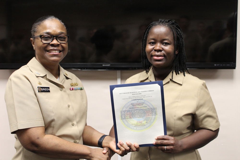 Navy Medicine Readiness and Training Command New England Conducts March Awards Ceremony