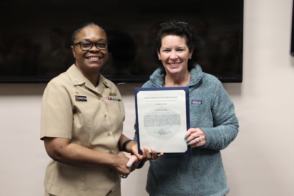 Navy Medicine Readiness and Training Command New England Conducts March Awards Ceremony