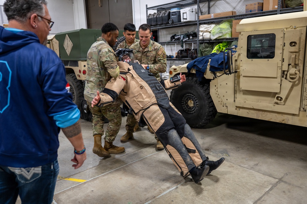 Clarkston High School JROTC Base Tour