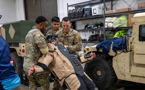 Clarkston High School JROTC Base Tour