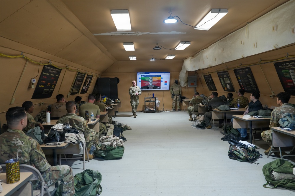 Team Robins CBRN defense class: Training for invisible threats