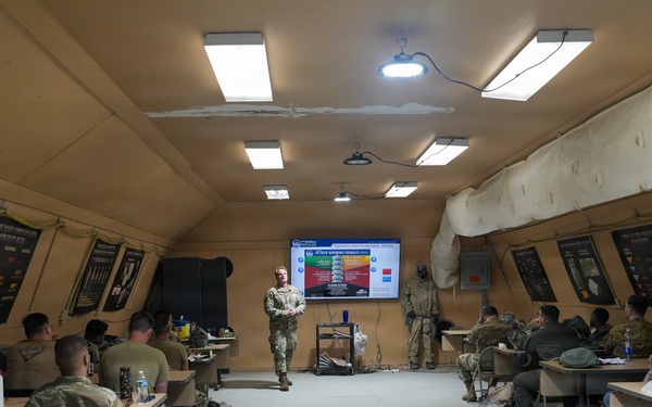 Team Robins CBRN defense class: Training for invisible threats