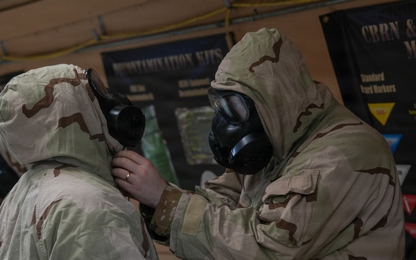 Team Robins CBRN defense class: Training for invisible threats