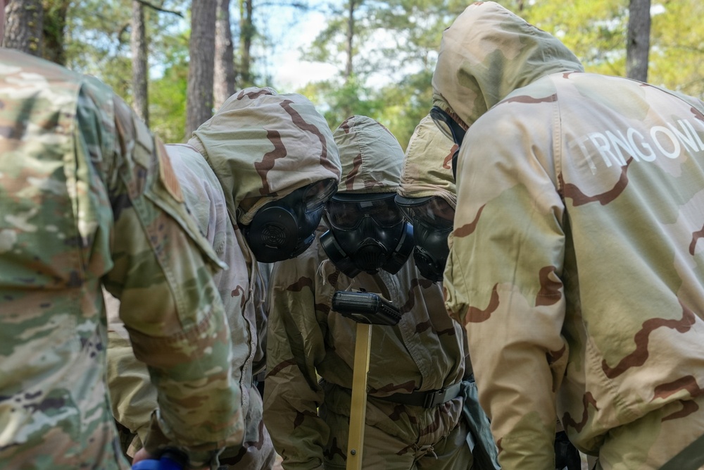 Team Robins CBRN defense class: Training for invisible threats
