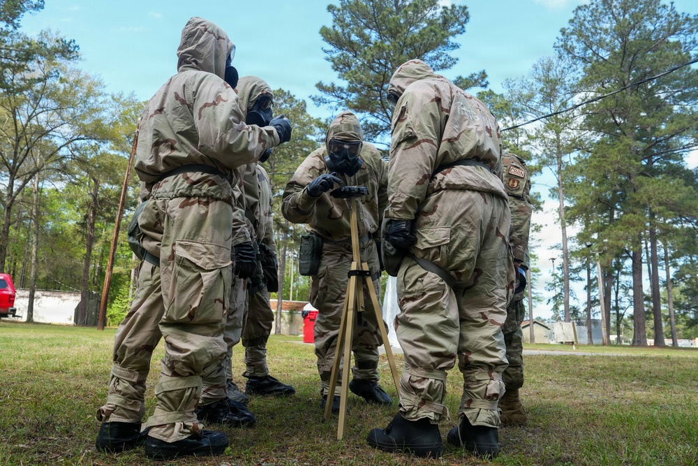 Team Robins CBRN defense class: Training for invisible threats