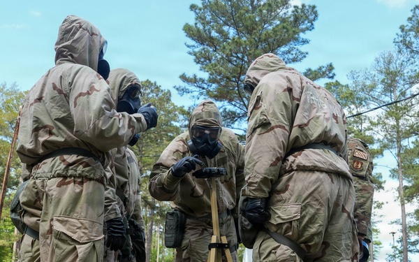 Team Robins CBRN defense class: Training for invisible threats